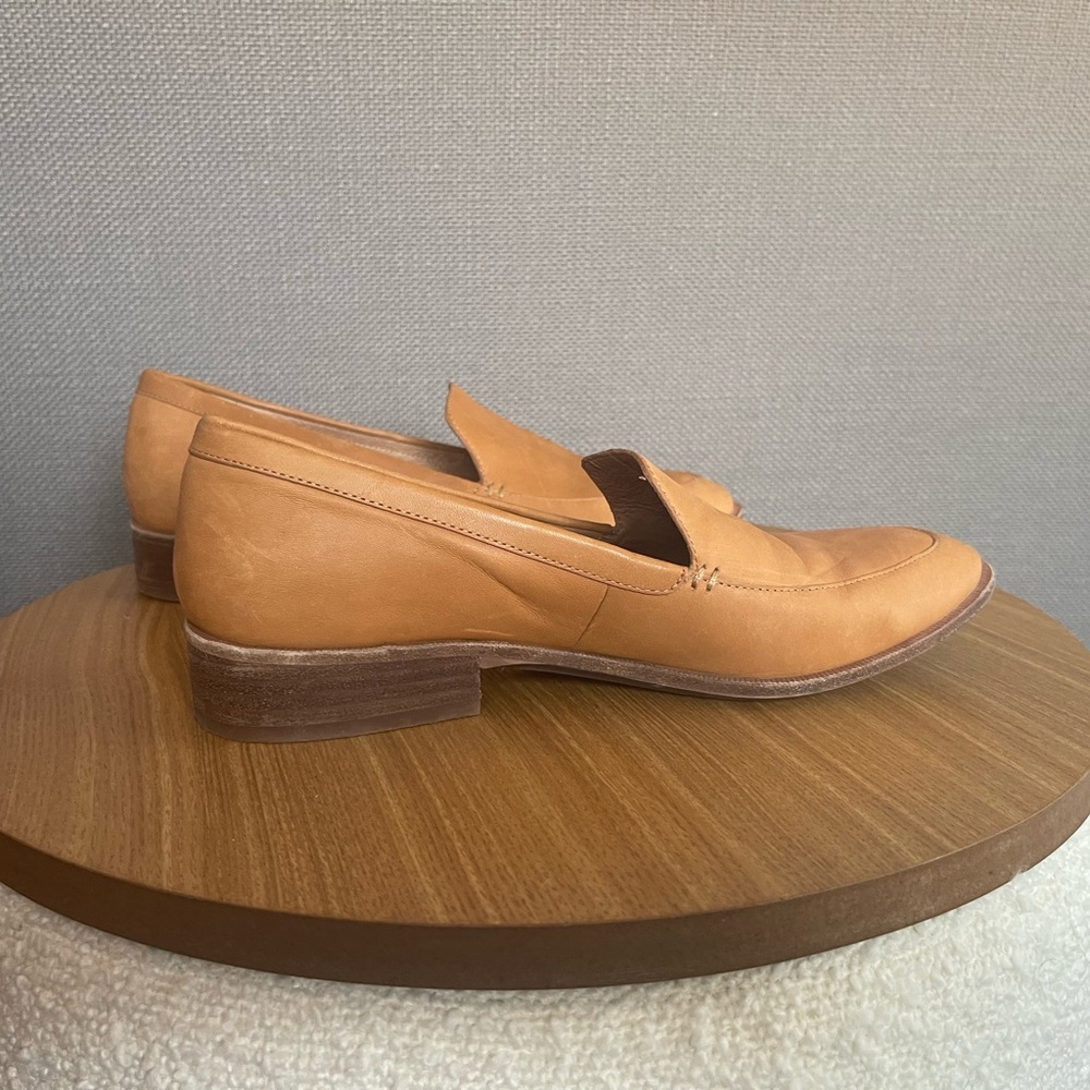 Madewell Light Brown Leather Loafers